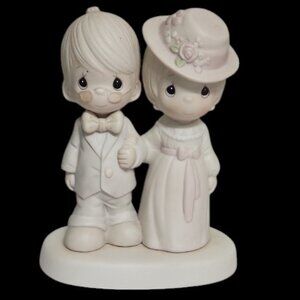Precious Moments "God Bless Our Family" Figurine - 1986